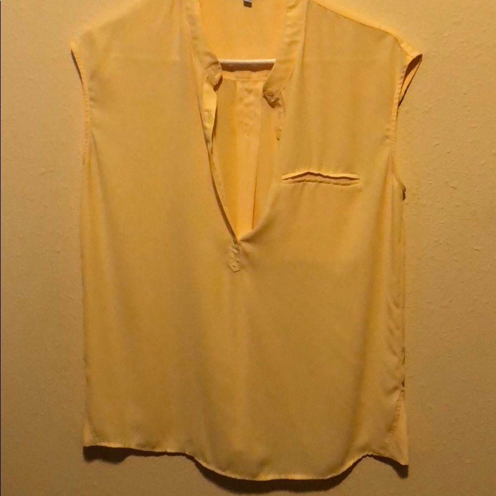 Sleeveless dress top